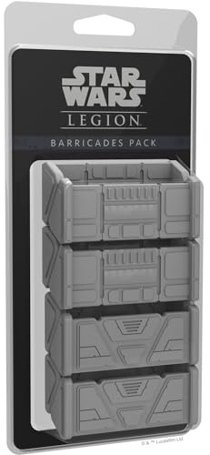 Fantasy Flight Games , Star Wars: Legion Barricades Pack, Miniatures Game, Ages 14+, 2 Players, 120-180 Minutes Playing Time
