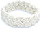 World End Imports Bracelet nœud marin en coton blanc, Small, Coton, Sans pierre précieuse
