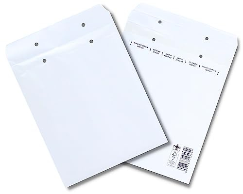 800 Stück Luftpolsterumschläge in weiss - 3/C (170 x 225) - Luftpolstertaschen Versandtaschen - elb-verpackungen