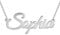 LisaKette Name, Personalised, Custom Necklace, Gold/Rose/Silver Initial, Engraved Necklace, Personalized Gifts, Gifts for Women Men