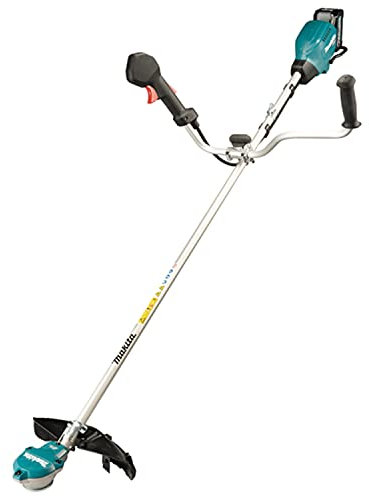 Makita UR002GD201 40V MAX Li-Ion XGT Brush Cutter Complete with 2 x 2.5Ah Batteries, Charger and Interchangeable Adapter