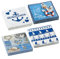 Servietten 80er Set │ Motive 4 maritime Designs │3lagige Papierserviette 33x33cm │stoffähnlich Tuch Partyzubehör (80er Set Serviette Maritim)