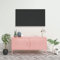 SKM Meuble TV Rose 105x35x50 cm Acier-6229