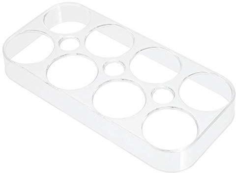 Housoutil Porte- Oeuf en Plastique pour Réfrigérateur 8 Œufs D' Œufs de Stockage D' Œufs Boîte de Rangement de Rangement de Rang