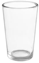 Vidrios de Levante Vaso Cristal Caña Lisa 170ml - Set 6 Unidades