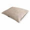 4L Textil ZOE Hundekissen Cord Beige Hundebett Grosse Hunde aus Cord Hundekissen große Hunde Kord Hundekissen waschbar (100x80 cm, Latte(Stripes))