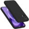 cadorabo Coque Compatible avec Motorola Edge 30 Neo, Étui Housse en Silicone- Coque pour Edge 30 Neo- Protection Antichoc, Anti-Empreintes- TPU Housse de Protection - Mat Liquid Black