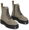 Dr. Martens Chelsea Boot, Stivaletti Uomo, Marrone(Nickel Grey Milled Nubuck WP), 44 EU