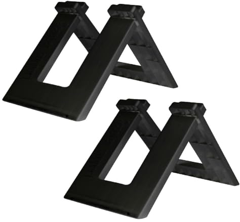 FackLOxc 2 x Kinder-Fahrradständer, Roller-Parkrahmen, Display-Ständer, Boden-Parkständer für Zuhause, Schule, Ausstellungen, Roller, Parkrahmen, einfache Installation, Fahrradständer