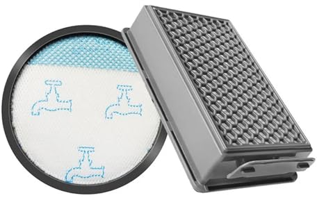 2 pezzi filtro for aspirapolvere compatibile con Rowenta Tefal RO4825EA Compact Power XXL RO4825 RO4871 Tefal TW48 accessori for aspirapolvere