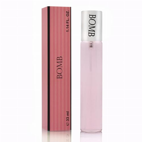 NAINA Damenparfüm Bomb 33ml – Inspirierte Parfüm Damen – Parfümfläschchen Spray, Flakon Eau de Parfum – Einzigartiger Duft und Dufterlebnisse – Einzigartige Aromakompositionen - Damendüfte