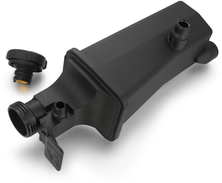 RZGGFWZX Tanque de Expansion de Liquido Refrigerante para BMW E46 323 CiCoupe/Convertible2494170125 1998-2007,Depósito de Expansión Depósito Compensación Refrigerante