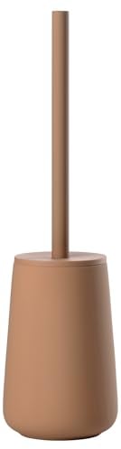 Zone Denmark Nova One Toilettenbürste, Klobürste aus Keramik, WC Bürste mit Bürstenhalter, Soft-Touch-Beschichtung, Durchm. 10,3 cm, Höhe 37 cm, Mandarine