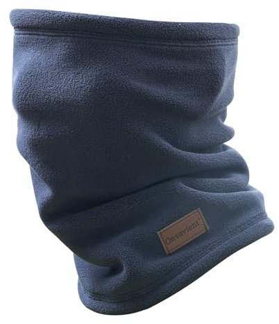 Onvavient Multifunktionaler Schlauchschal Halswärmer – Winddicht Loopschal für Herren und Damen, Bequemer Halstuch Warm für Skifahren, Elastischer Halsschlauch für Outdoor-Aktivitäten Radfahren Laufen