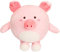 Peluche Cochon, Mignonne Douceur Cochon Peluche, Peluche Kawaii Cochon, Jouet Cochon Doux Peluche Animaux, Peluche Oreiller Cadeau pour Garçons Filles (Couleur Rose)