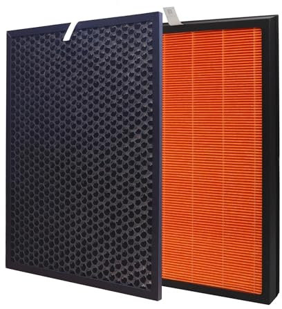 Luftreiniger 117130 Ersatzfilter, kompatibel mit Winix, ZERO & ZERO PRO & ZERO + & HR950 & HR1000(Orange)