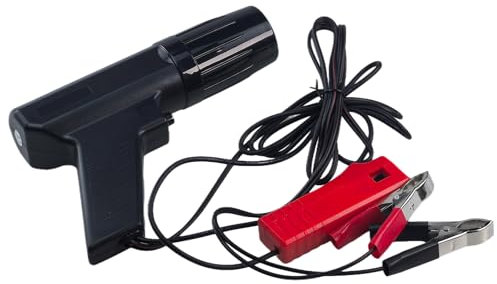 Zündlichtpistole Stroboskoplampe, Motor Zündzeitpunktpistole Blitzer Auto Zündzeitpunkt mit Zündeinstellampe, Induktives Zündlicht Lich Blitzpistole Timing für Auto Motorrad Marine Boot Rasenmäher