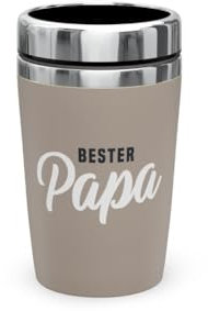 LaVida Zeit für Dich Edelstahl Thermobecher to go 250 ml Bestr Papa