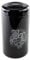 Black Leaf Violettglasdose m. Thermo- + Hygrometer 500ml