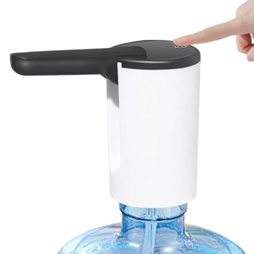 Wasserspenderpumpe, Manueller Wasserflaschen Pumpe Tragbarer Flaschen Wasserspender Getränkespender für Zuhause, Büro, Schule, Reisen, Camping