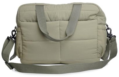 Thermobaby - Wickeltasche, gesteppt, Plumea – Tasche für Mutter und Baby – Tasche mit Wickelunterlage für Babys, Jungen und Mädchen – Schwangerschaftstasche – praktisch für Ausflüge mit dem Baby