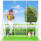 Flycn Mosquitera Puerta Magnetica a Medida, 160x200 cm Mosquitera doble puerta, A medida para puerta de balcón, Se puede fabricar en cualquier tamaño. Apertura doble cara ‎Blanco