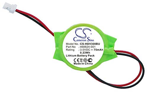 TECHTEK Batteria 75mAh compatibile con [Compaq] Armada E500, Armada E700, M300, M700, V300, EVO N200, EVO N600C, N610C, N620C, NC4000, NC4010, NC6120, NC6320, NX6110, per [HP] Mini 2133, Pavilion DV3