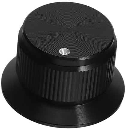 Cabilock Potentiometer-reglerknopf aus Aluminium Ersatz-lautstärkeregler-knopf für Gitarren Bohrung Kompatibel mit Vielen Gitarren-schaltern