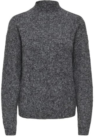 JDY Sydney Damen-Pullover, Grau