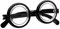 MIK funshopping Spaß-Brille Nerd Glasses - Mit Nerd-Test