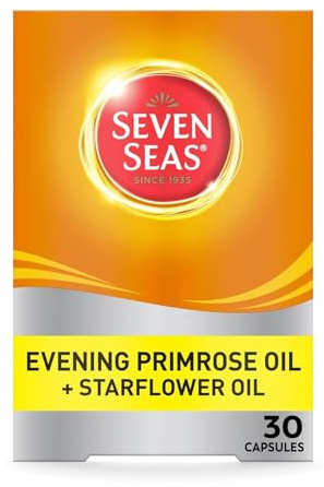 Seven Seas Evening Primrose Once A Day Plus Starflower Oil 1000mg 30 Capsules