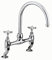 Bristan N DSM C 1901 Bridge Kitchen Sink Mixer Tap with Swivel Spout, Chrome