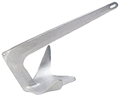 Lewmar Ancre à Griffes galvanisées 7,5 kg/7 kg pour Bateaux de 7,5 à 7,6 m