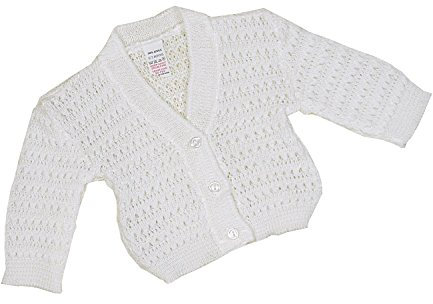 Babyprem - Maglione - Basic - Maniche lunghe - bambina bianco 3-6 Mesi