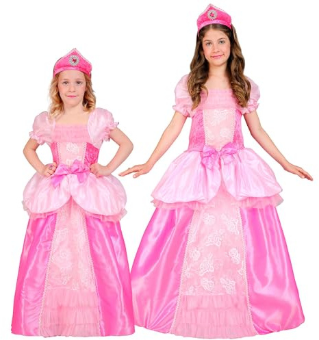 W WIDMANN MILANO Party Fashion - Kinderkostüm Prinzessin, Kleid, Königin, Burgfräulein, Faschingskostüme