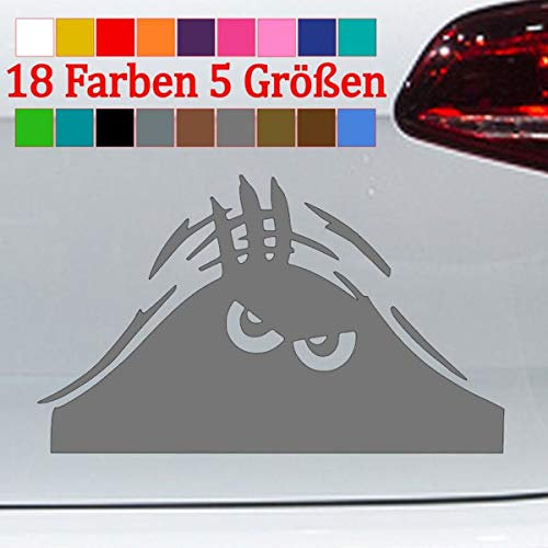 Kofferraum Aufkleber Monster Auto Golf GTI Tuning JDM Sticker 18 Farben 5 Größen