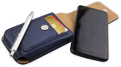 caseroxx Handy Tasche Outdoor Tasche für Echo Horizon M, mit drehbarem Gürtelclip in blau