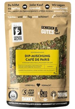 Bremer Gewürzhandel Dip-Mischung Café de Paris, Gewürzmischung für Café de Paris Dip und Kräuterbutter, Dips selber machen, 10 x 100g