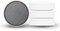 MAUL Magnet MAULsolid, SB-Verpackung – bruchsichere und kleine Magnete für einen vielseitigen Einsatz – Magnet rund mit modernem Design – Ø 38 x 12,5 mm – 4er Pack – weiß