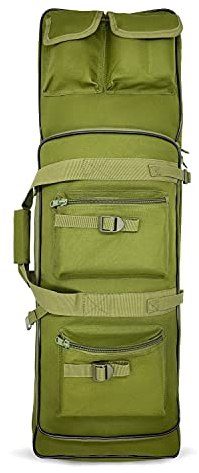 Alephnull Gewehrrucksack Weiche Gewehrkoffer Schrotflinten Tasche Taktischer Gewehrkoffer Schrotflinten Tasche Waffenkoffer (Armeegrün, M)