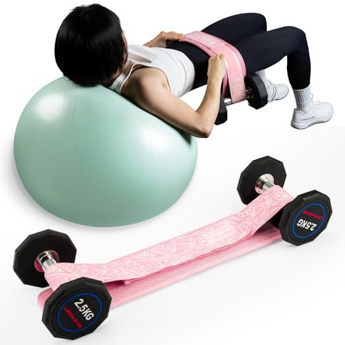 MANUEKLEAR Hüft-Schubgurt für Frauen, Gesäßtraining, Booty Belt für Hip Thrust Workout, Hip Thrust Belt für Gym Essentials Frauen