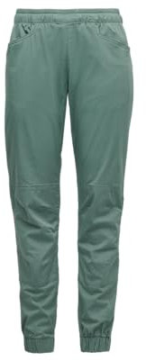 BLACK DIAMOND Sport- und Kletterhose für Damen, Lorbeergrün, Medium