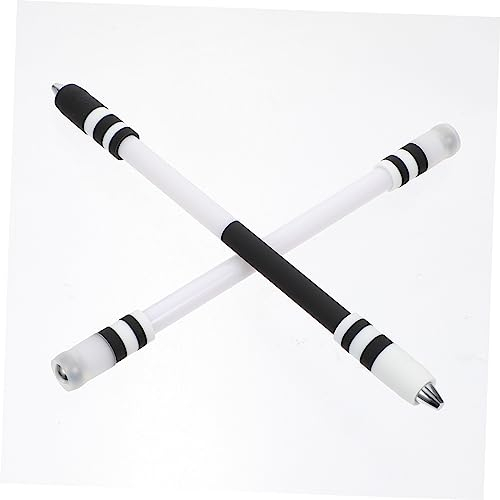 WOONEKY 2 Stück Stift Gaming Fingerstift Interessanter Flip Stift Tragbarer Flip Stift Fliegender Stift Tragbarer Rotierender Stift Leuchtender Fingerstift Tragbarer Fingerstift