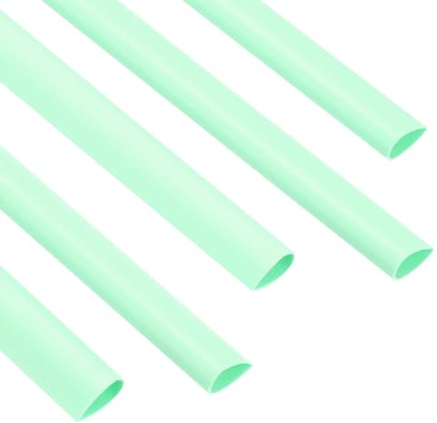 PATIKIL 30Pcs Barres de Reliure, 8mm Barres de Reliure à Glissière 50 Feuilles Capacité A4 Taille Reliure de Rapport Forme de Gouttes d'Eau Reliure de Présentation, Vert