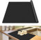 SOSMAR Large Silicone Mats for Worktops 60x40cm, Kitchen Worktop Protector, Silicone Sheet for Resin, Heat Resistant, Non-Slip, Waterproof, Craft Painting Mat, Black