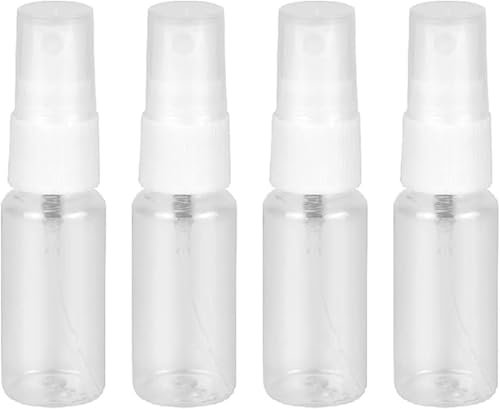 4 X 20ml Sprühflasche Klein,Spray Bottle,Sprayflasche Leer,Zerstäuber,Mini Sprühflasche,Kleine Sprühflaschen Zum Befüllen,Zerstäuber Sprühflasche,Sprühflaschen Befüllen,für Parfüms,Öle,Wasser,Alkohol