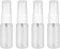 4 X 20ml Sprühflasche Klein,Spray Bottle,Sprayflasche Leer,Zerstäuber,Mini Sprühflasche,Kleine Sprühflaschen Zum Befüllen,Zerstäuber Sprühflasche,Sprühflaschen Befüllen,für Parfüms,Öle,Wasser,Alkohol