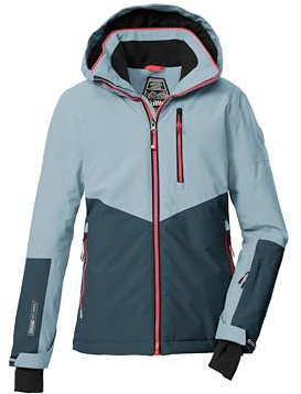 Killtec Mädchen Ksw 207 Grls Ski Jckt Skijacke/Funktionsjacke mit Kapuze und Schneefang