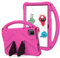 YHFZR Funda para TCL Tab 10 Gen 2 10,4 Pulgada, EVA Ligera Carcasa Antideslizante con Soporte, Correa para el Hombro para TCL Tab 10 Gen 2 10,4 Pulgada, Rosa