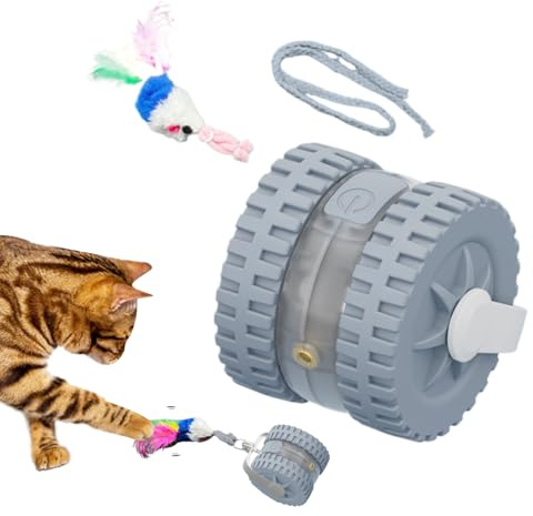 Smart Ball Katzenspielzeug - Kätzchen Anreicherung Smart Ball | Kreatives Katzenspielzeug für geistige Stimulation, körperliche Bewegung, Langeweile, Training